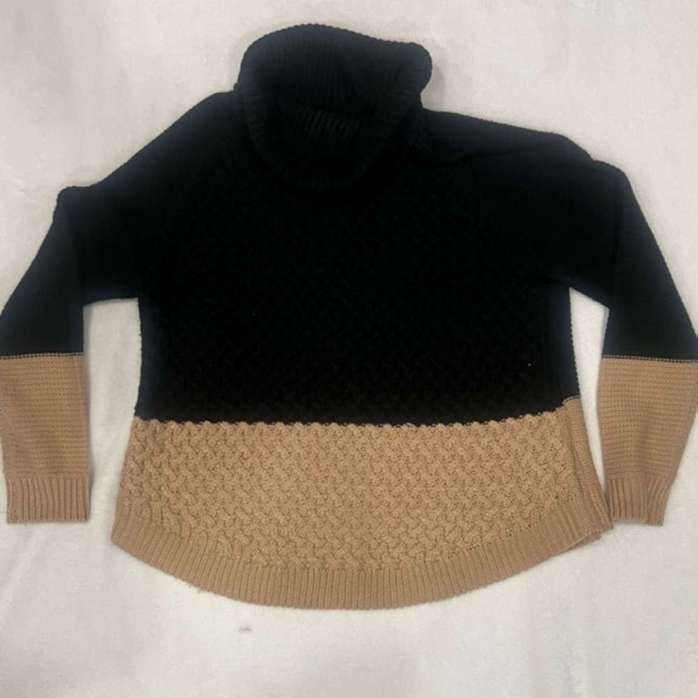 It’s our time cowl neck sweater-L-GUC